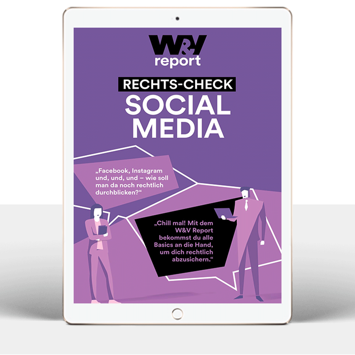 W&V Report: Rechts-Check Social Media